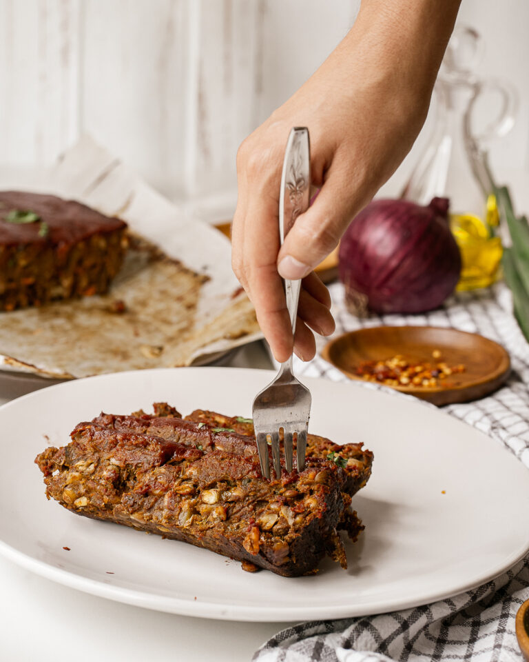Easy Vegan Lentil Meatloaf Recipe