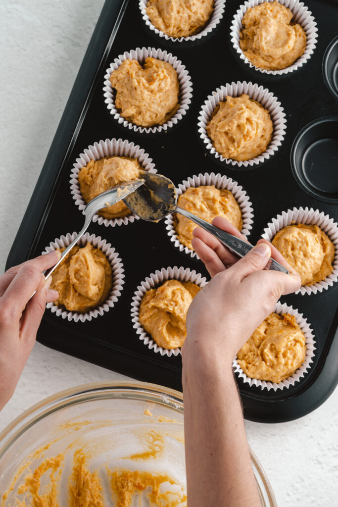 how to make sweet potato cupcakes