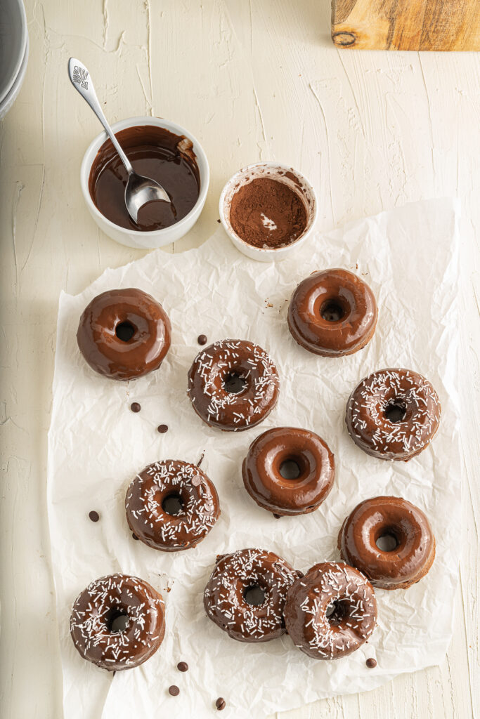 eggless chocolate donut recipe