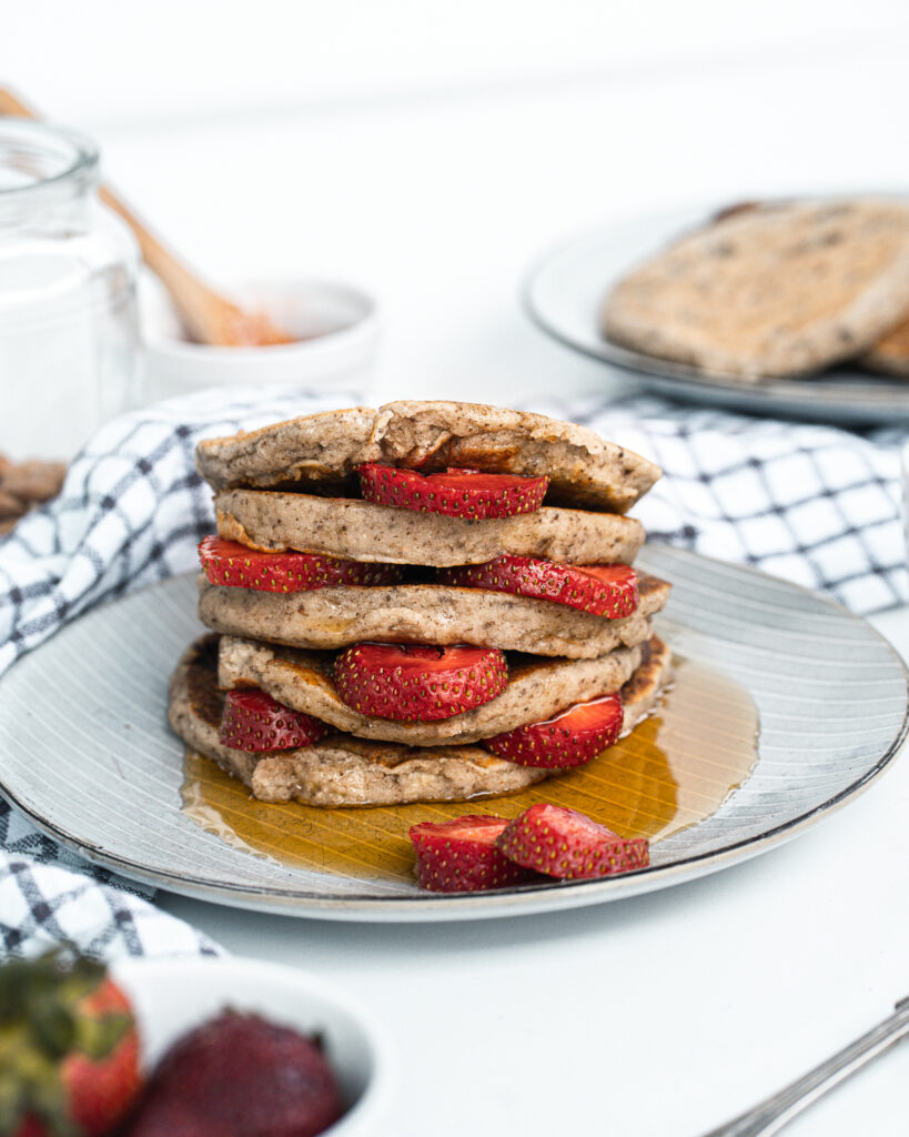 Vegan Almond Flour Pancakes (Gluten-Free)