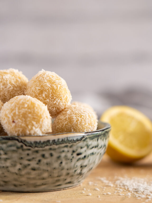 Lemon Cheesecake Bliss Balls Story