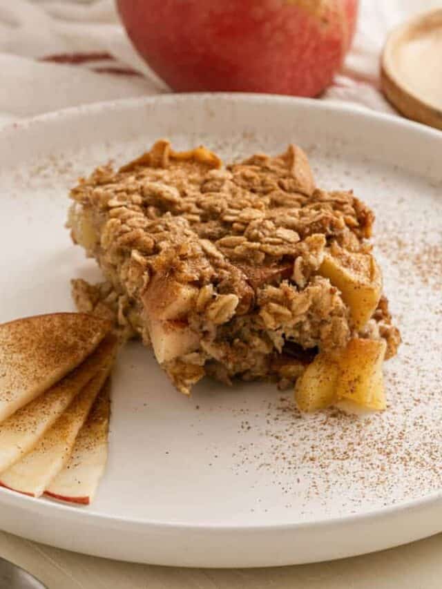 A plate of food on a table.